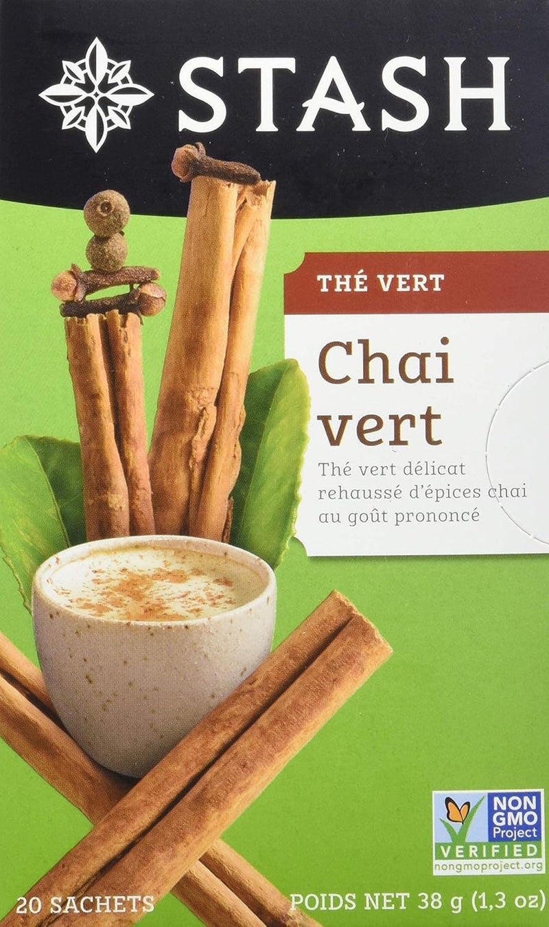 Stash Tea Chai Green - 20 Count Tea Bags - Image 3